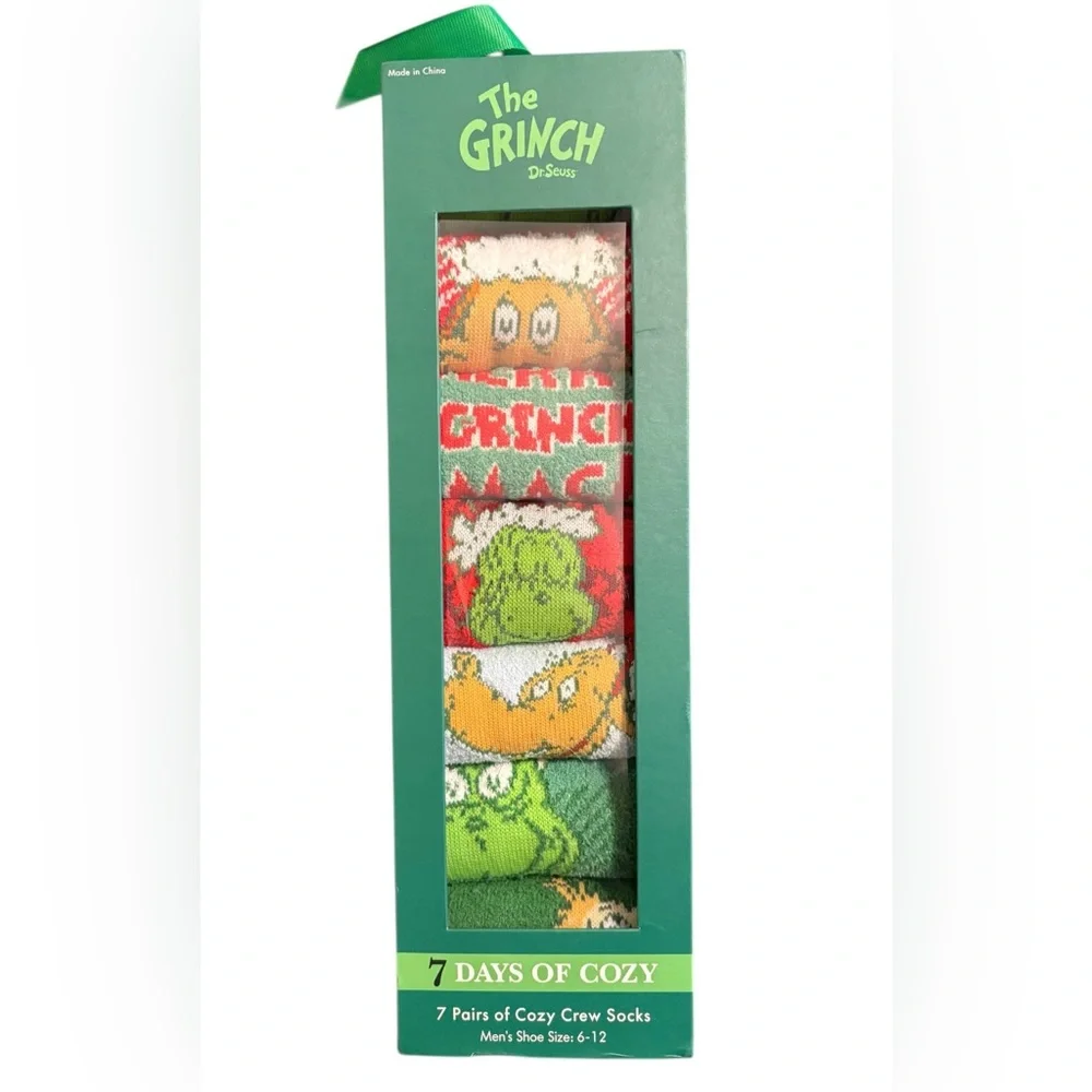 Dr. Seuss Grinch Men's Socks -
